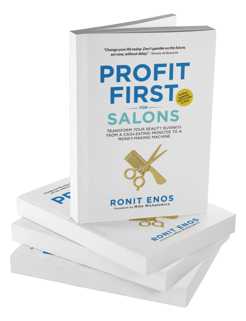 Profit First For Salons Book - Salon Cadence